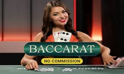 No Commission Baccarat table