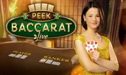 Peek Baccarat live table