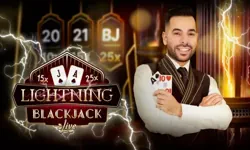 Lightning Blackjack live table